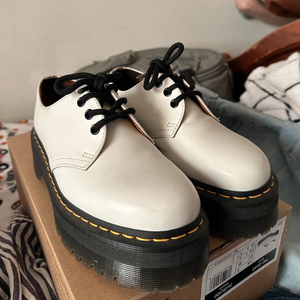 Dr. Martens 1461 White and Black